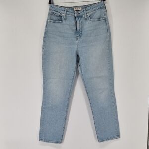 Madewell Curvy Lightwash‎ Perfect Vintage Womens Jeans